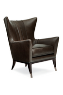 Brown Leather Wingback Chair | Caracole So Welt Done | Oroatrade.com