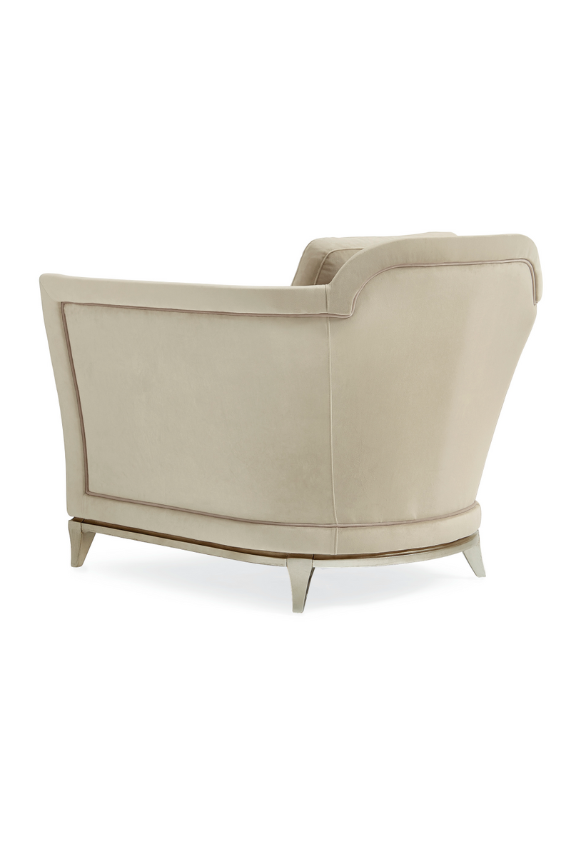 Velvet Modern Lounge Chair | Caracole Bend The Rules | Oroatrade.com