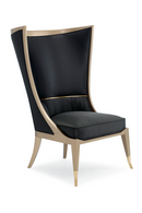 Curved Wingback Chair | Caracole Pop Your Collar | Oroatrade.com