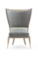 Curved Wingback Chair | Caracole Pop Your Collar | Oroatrade.com