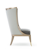 Curved Wingback Chair | Caracole Pop Your Collar | Oroatrade.com