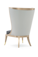 Curved Wingback Chair | Caracole Pop Your Collar | Oroatrade.com