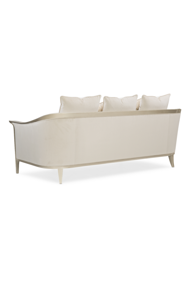 Cream Sofa With Cushions | Caracole Eaves Drop | Oroatrade.com