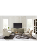 Cream Sofa With Cushions | Caracole Eaves Drop | Oroatrade.com