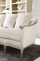 Cream Sofa With Cushions | Caracole Eaves Drop | Oroatrade.com