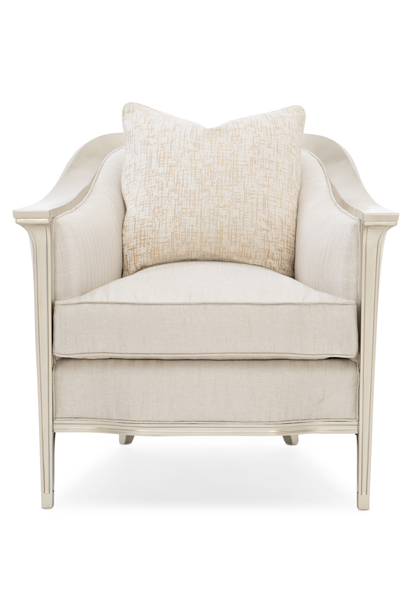 Velvet Modern Lounge Chair | Caracole Eaves Drop | Oroatrade.com