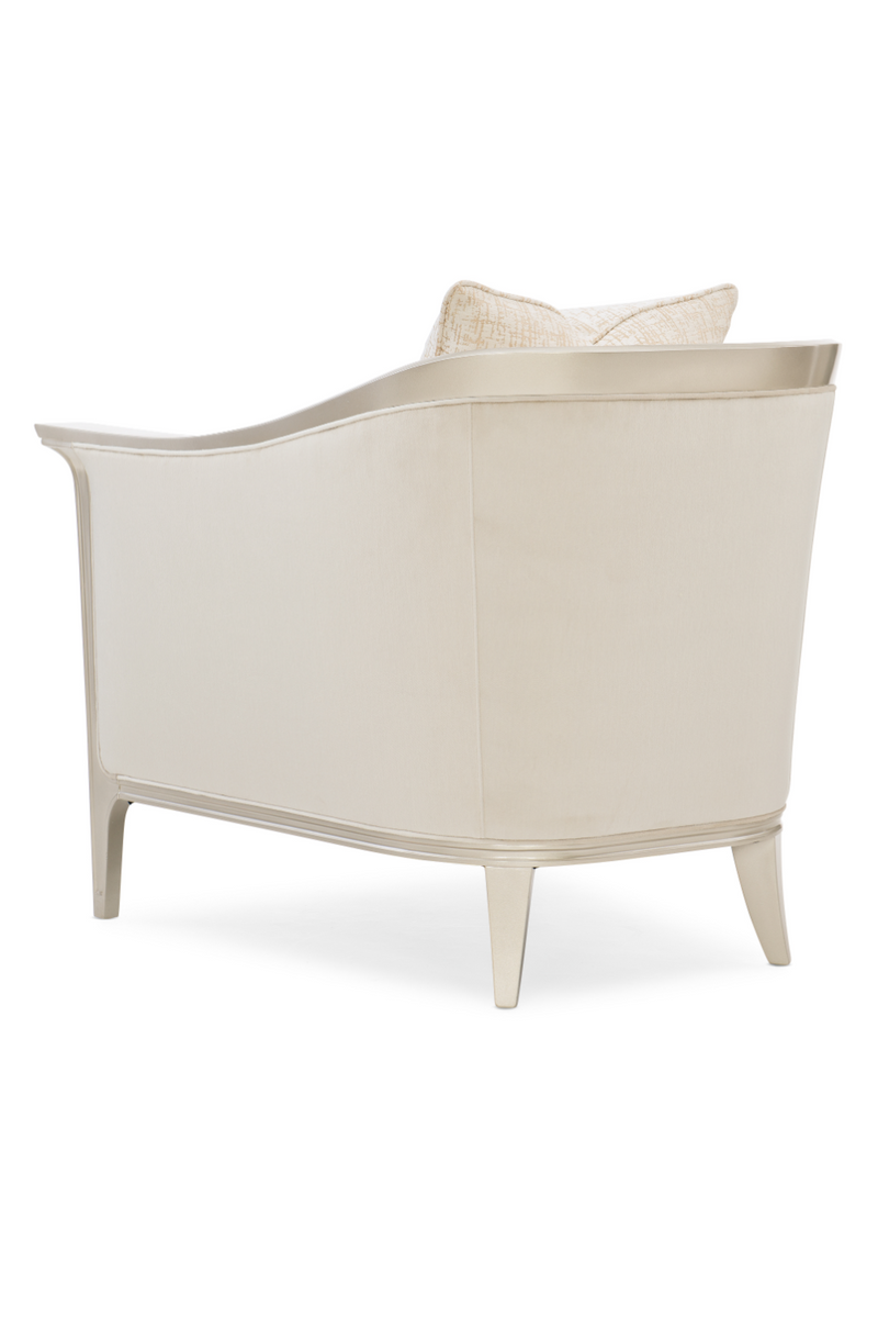 Velvet Modern Lounge Chair | Caracole Eaves Drop | Oroatrade.com