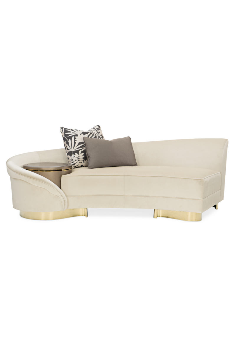 Curved Modern Sectional Sofa | Caracole Grand Opening | Oroatrade.com