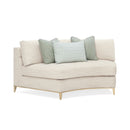 Wavy Quilted Sectional Sofa | Caracole Under Currents