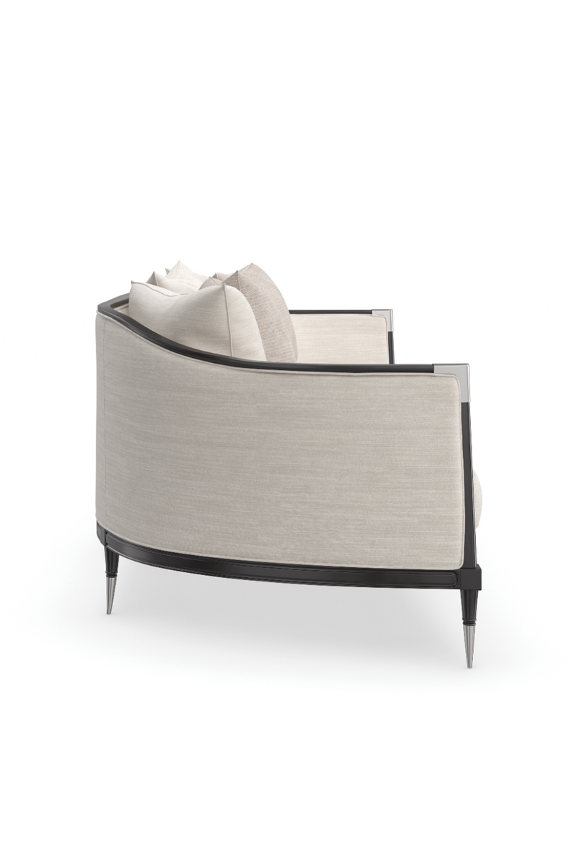 Ivory Linen Sofa | Caracole Splash Of Flash | Oroatrade.com