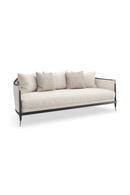 Ivory Linen Sofa | Caracole Splash Of Flash | Oroatrade.com