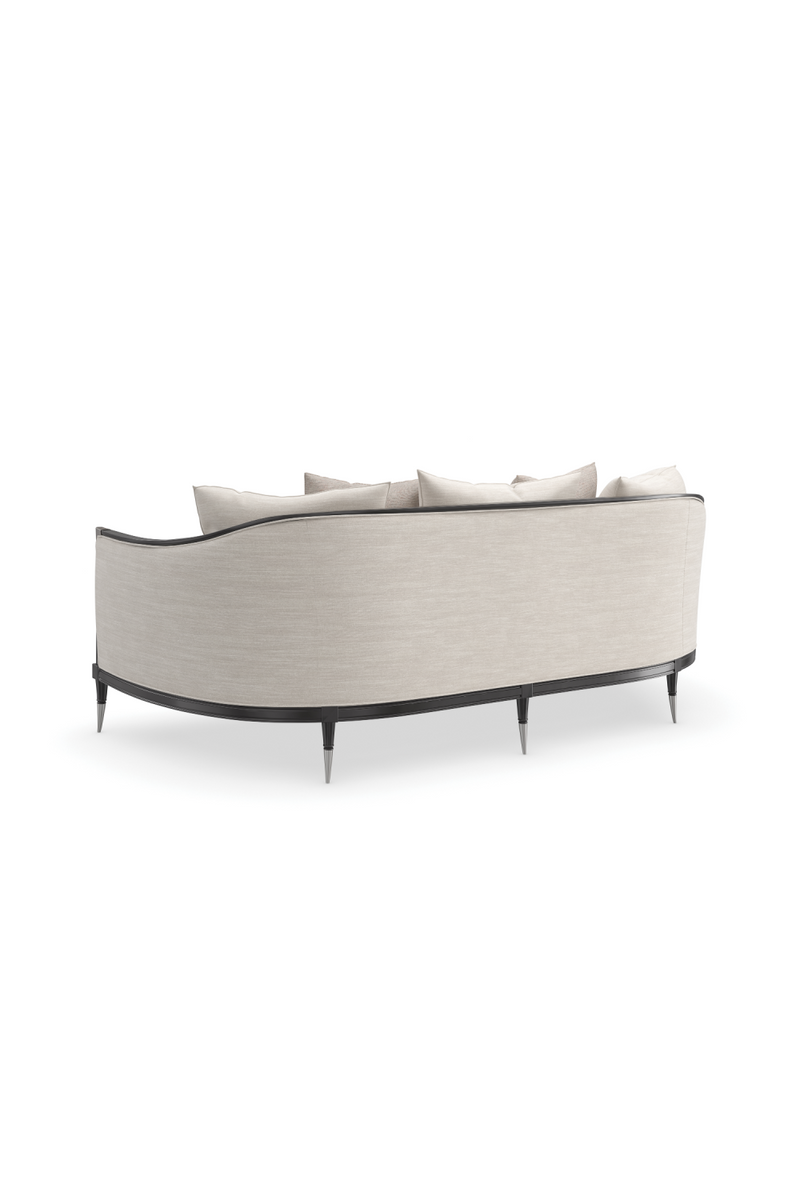 Ivory Linen Sofa | Caracole Splash Of Flash | Oroatrade.com