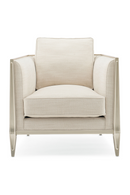 Carved Metal Lounge Chair | Caracole Just Duet | Oroatrade.com