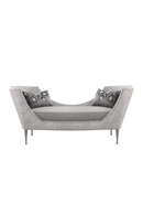 Gray Chenille Chaise | Caracole Cat Nap | Oroatrade.com
