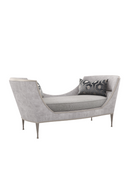 Gray Chenille Chaise | Caracole Cat Nap | Oroatrade.com