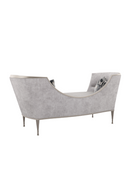 Gray Chenille Chaise | Caracole Cat Nap | Oroatrade.com