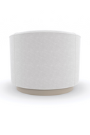 White Chenille Swivel Chair | Caracole Ahead of the Curve | Oroatrade.com