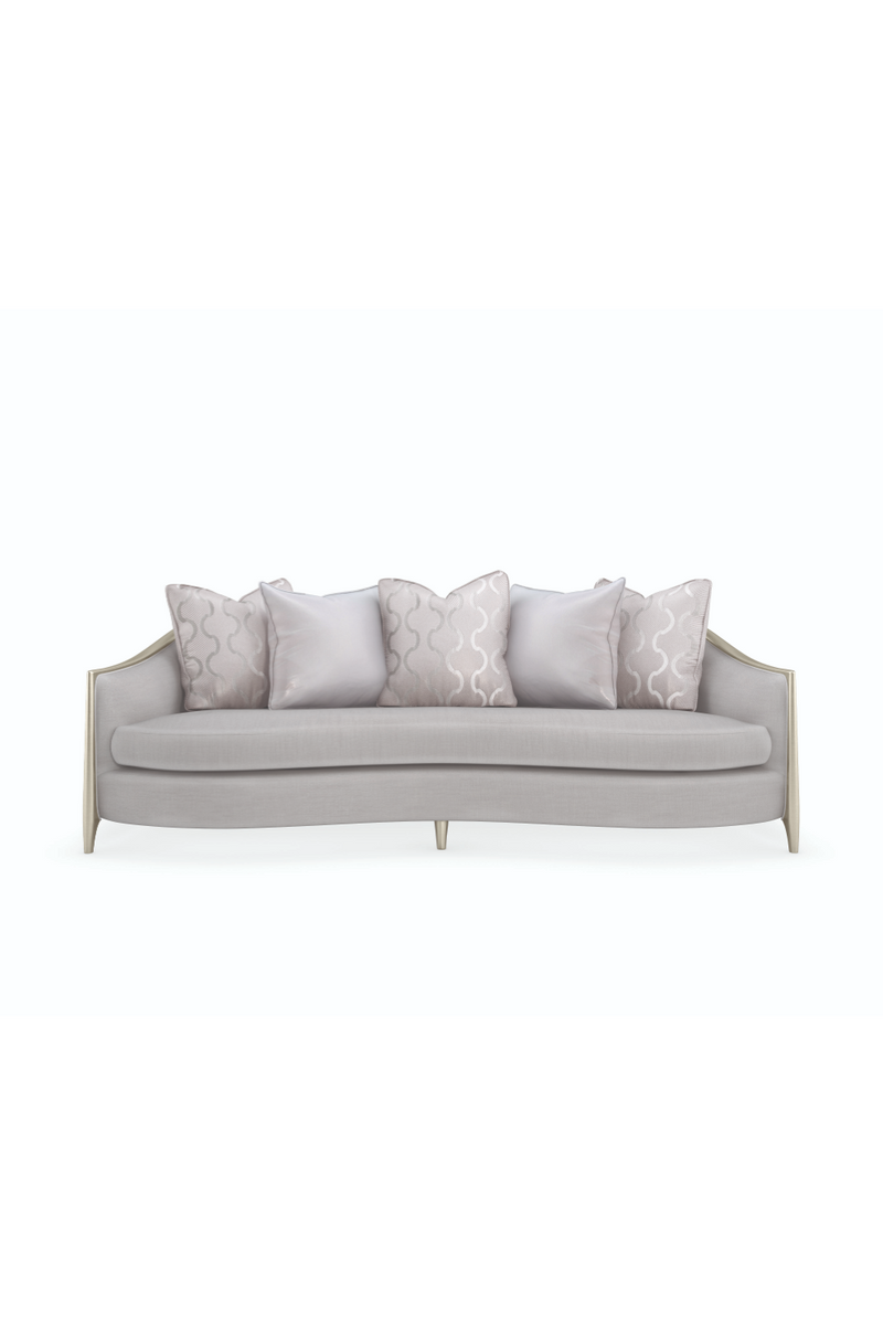 Light Gray Modern Sofa | Caracole Simply Stunning | Oroatrade.com