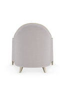 Gray Chenille Lounge Chair | Caracole Simply Stunning | Oroatrade.com