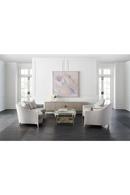 Gray Chenille Lounge Chair | Caracole Simply Stunning | Oroatrade.com