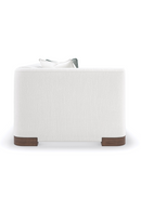 White Chenille Modular Chair | Caracole Lounge Around | Oroatrade.com