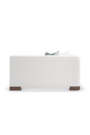 White Chenille Modular Chair | Caracole Lounge Around | Oroatrade.com