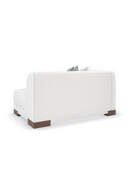 White Chenille Modular Chair | Caracole Lounge Around | Oroatrade.com