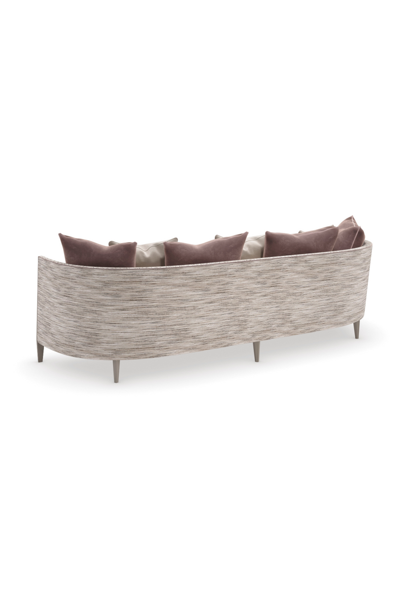 Contemporary Gray Sofa | Caracole Piping Hot | Oroatrade.com