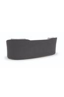 Black Organic-Shaped Sofa | Caracole Eclipse | Oroatrade.com