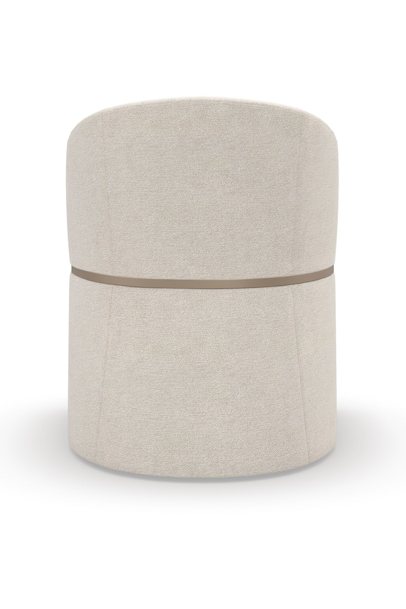 Ivory Fabric Accent Chair | Caracole Dune | Oroatrade.com