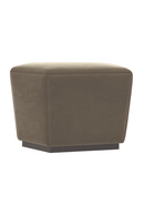 Mohair Storage Ottoman | Caracole Castor | Oroatrade.com