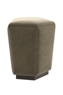 Mohair Storage Ottoman | Caracole Castor | Oroatrade.com