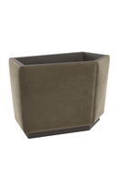 Mohair Storage Ottoman | Caracole Pollux | Oroatrade.com