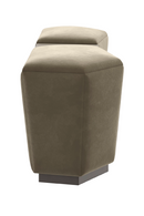 Faceted Modern Ottoman | Caracole Gemini | Oroatrade.com