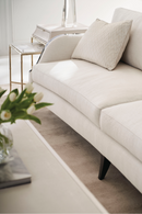 Cream Basketweave Sofa | Caracole Pitch Perfect | Oroatrade.com