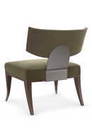 Velvet Arched Accent Chair | Caracole Mykonos | Oroatrade.com