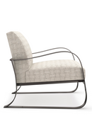 Modern Art Deco Lounge Chair | Caracole Sinuous | Oroatrade.com