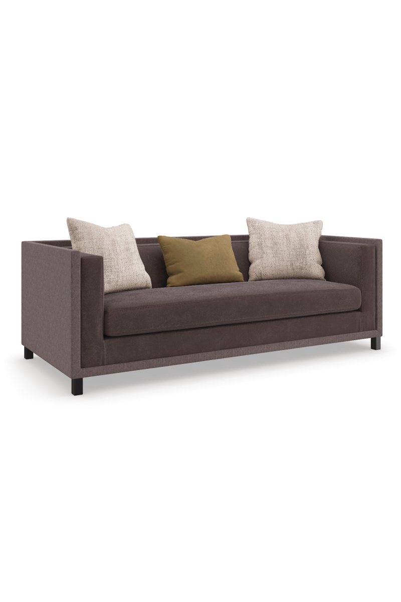 Brown Classic Sofa | Caracole Tuxedo | Oroatrade.com