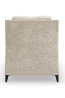 Beige Chenille Lounge Chair | Caracole Limitless | Oroatrade.com