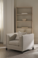 Light Gray Lounge Chair | Caracole Tuxedo | Oroatrade.com