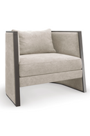 Gray Modern Lounge Chair | Caracole Cut Away | Oroatrade.com