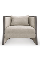 Gray Modern Lounge Chair | Caracole Cut Away | Oroatrade.com