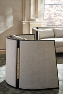 Gray Modern Lounge Chair | Caracole Cut Away