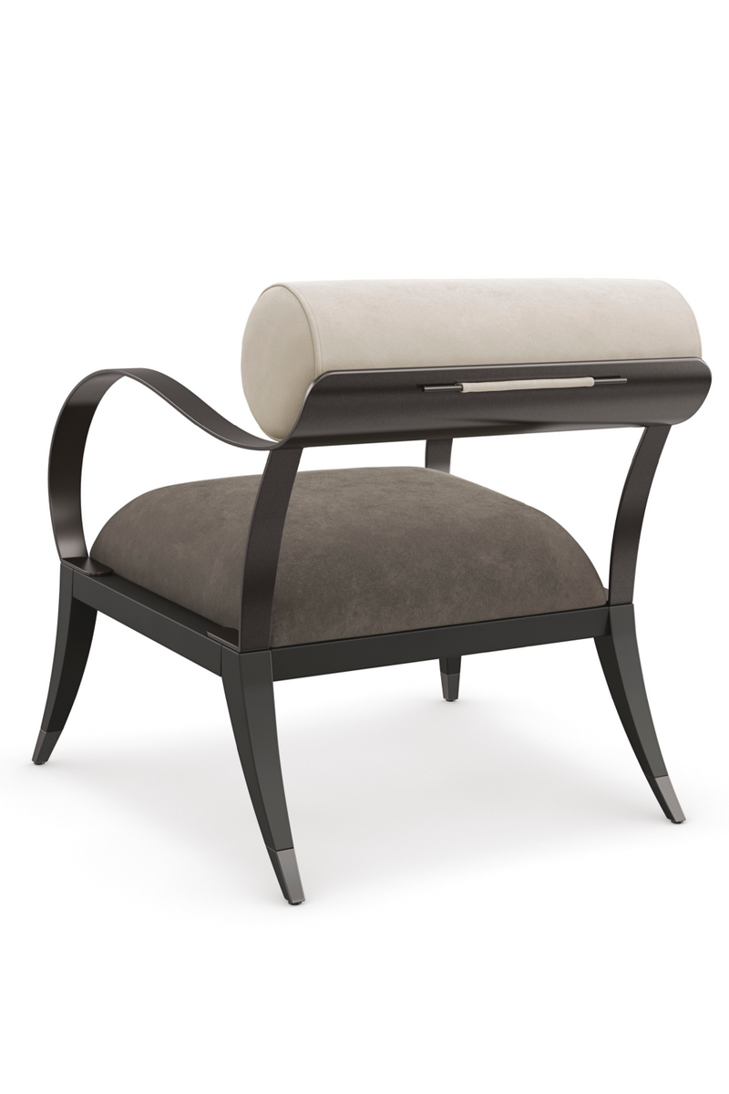 Sculptural Lounge Chair | Caracole Homage | Oroatrade.com