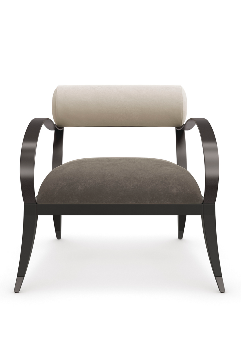 Sculptural Lounge Chair | Caracole Homage | Oroatrade.com