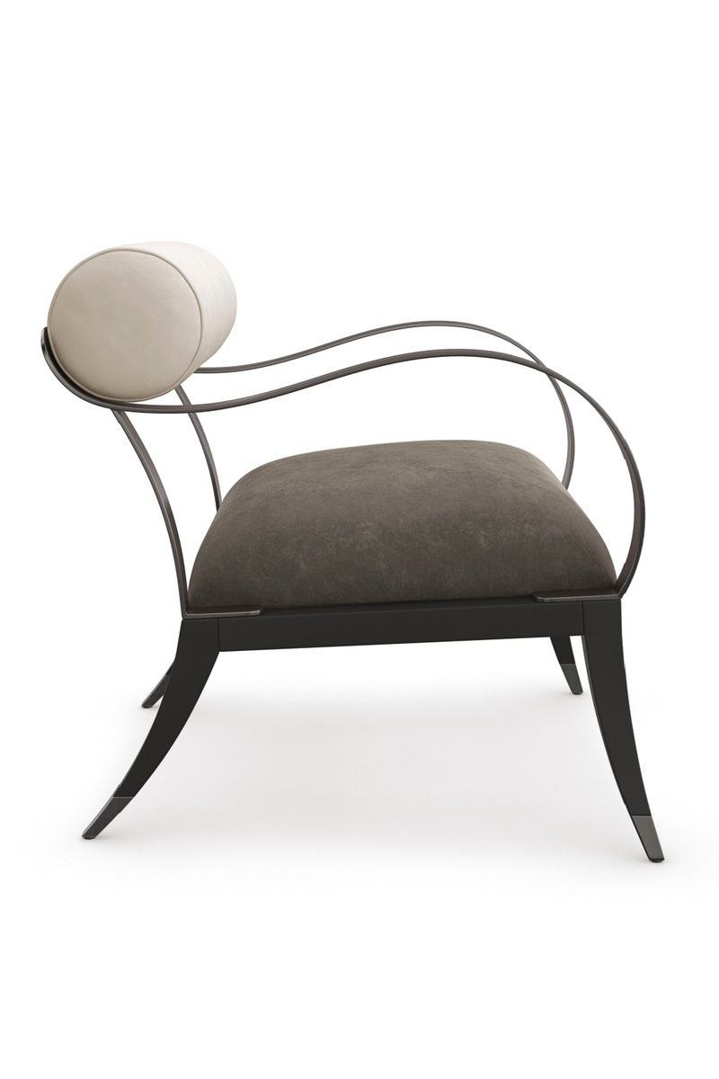 Sculptural Lounge Chair | Caracole Homage | Oroatrade.com