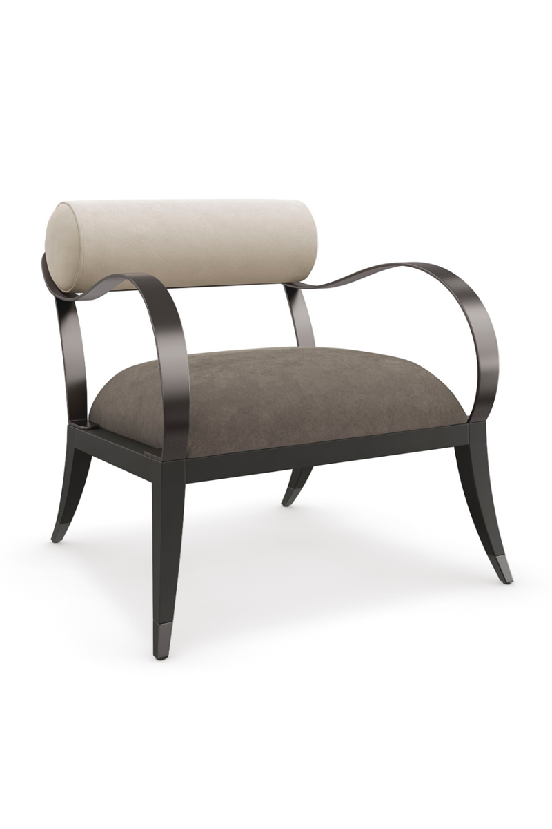 Sculptural Lounge Chair | Caracole Homage | Oroatrade.com