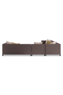 Brown Upholstered Sectional Chair | Caracole Tuxedo | Oroatrade.com