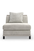 Light Gray Sectional Chair | Caracole Tuxedo | Oroatrade.com