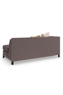 Brown Upholstered Sectional Chair | Caracole Tuxedo | Oroatrade.com